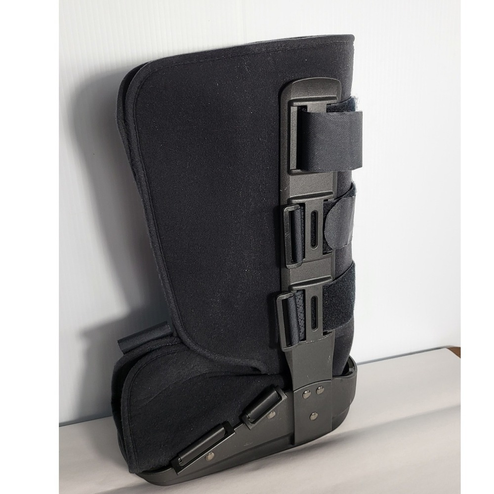 Black Walker Boot Air Cast Medical Walking Fracture Boot Small - Picture 2 of 8